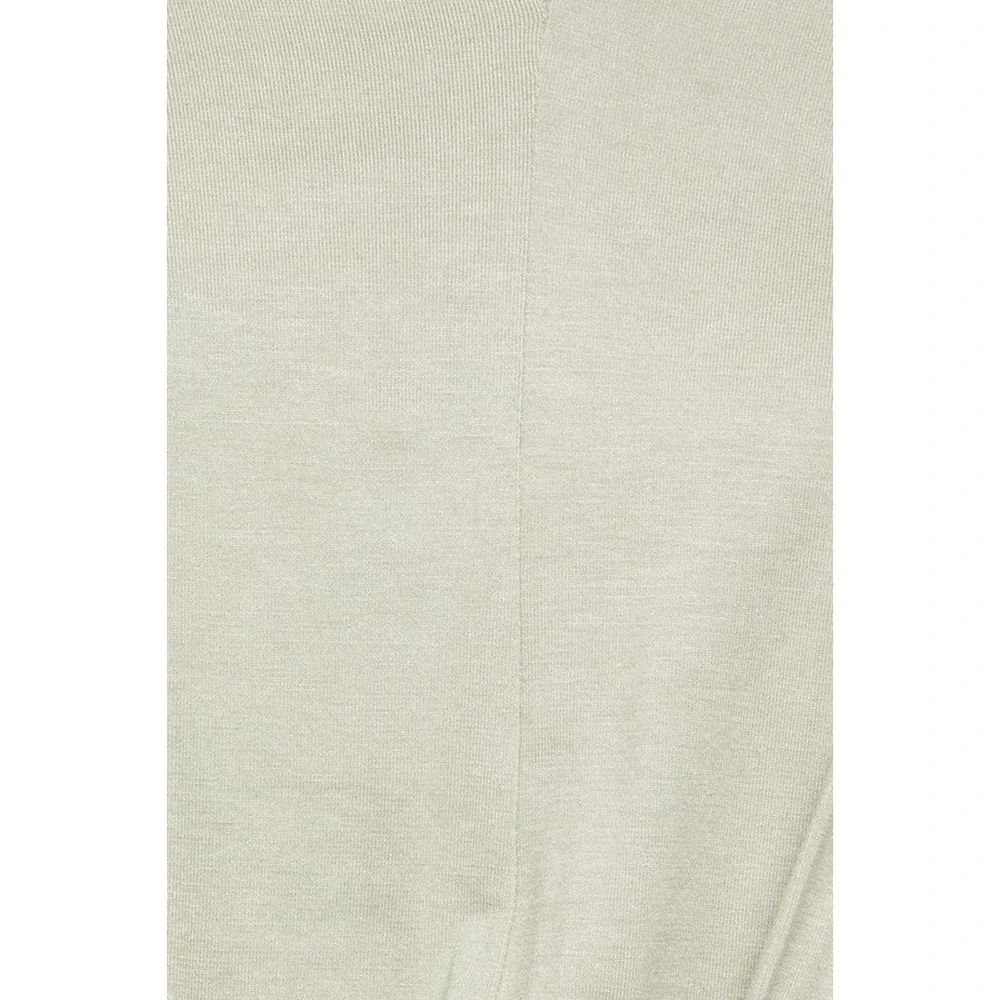 GILLI Short Sleeves V-Neckline Front Overlap Romper with Pockets in Sage - Picture 9 of 10
